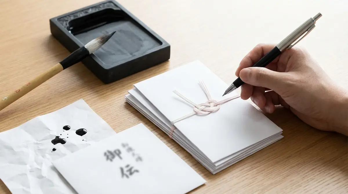 香典の書き方でよくある失敗と対処法