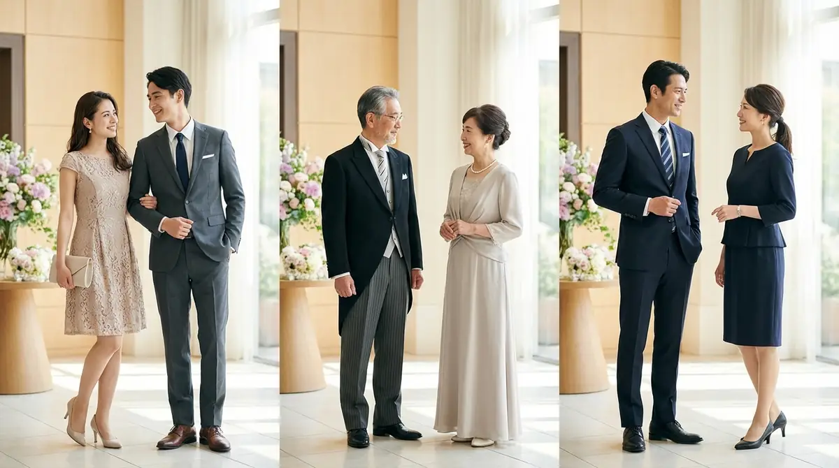 立場別の結婚式服装マナー｜友人・親族・上司で変わる格式