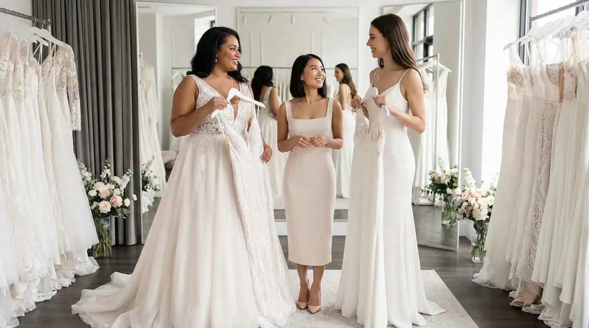 【体型別】女性の結婚式服装|ぽっちゃり・低身長・高身長のドレス選び