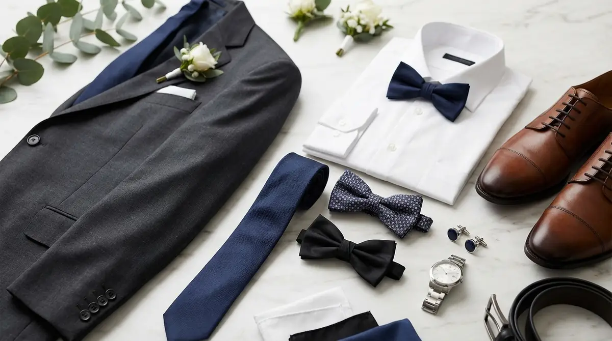 結婚式の男性服装|アイテム別の選び方完全ガイド