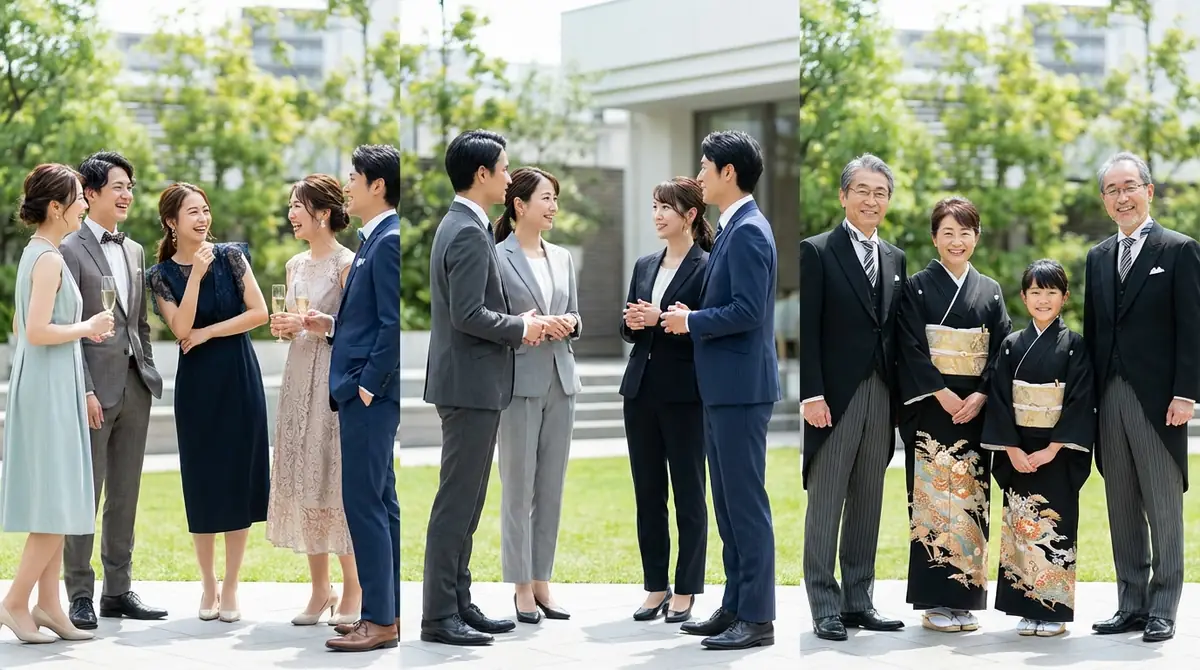 立場別（友人・同僚・親族）の服装マナーと配慮ポイント
