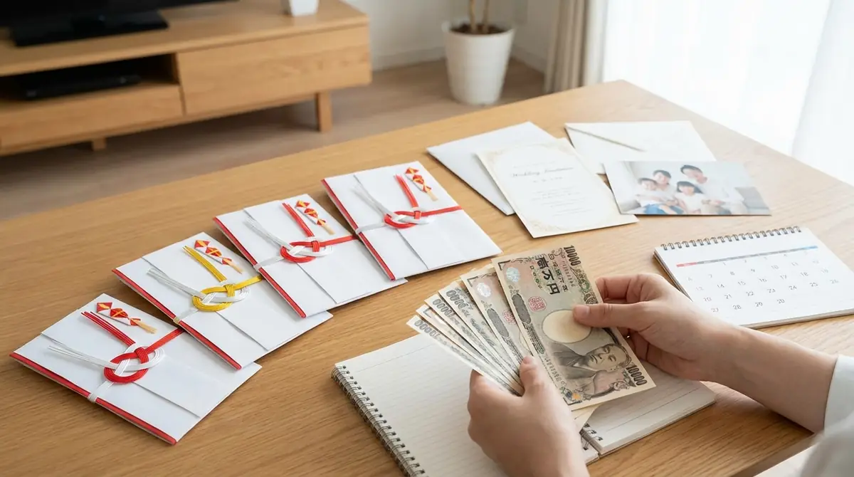 【ケース別】いとこへのご祝儀金額の決め方