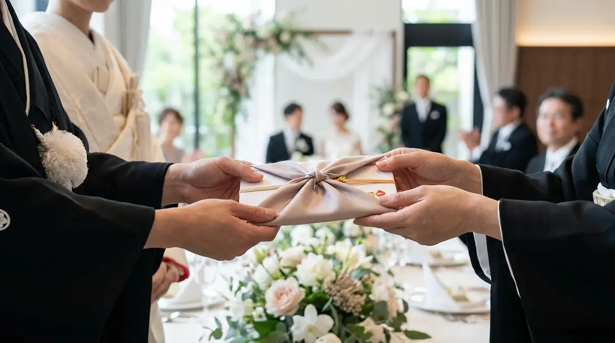 結婚式当日のご祝儀の渡し方