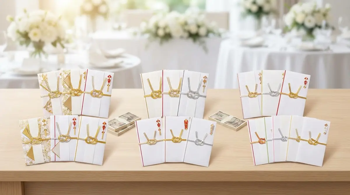 【早見表】出席形態別・甥姪へのご祝儀金額一覧